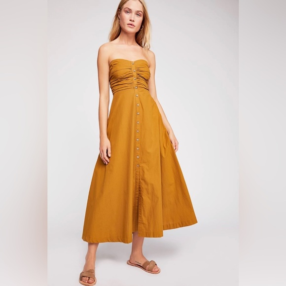 FREE PEOPLE- Tube dress with/out adjustable straps and side pockets - Picture 2 of 7